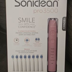 Soniclean Pro 3500 Pink Electric Toothbrush